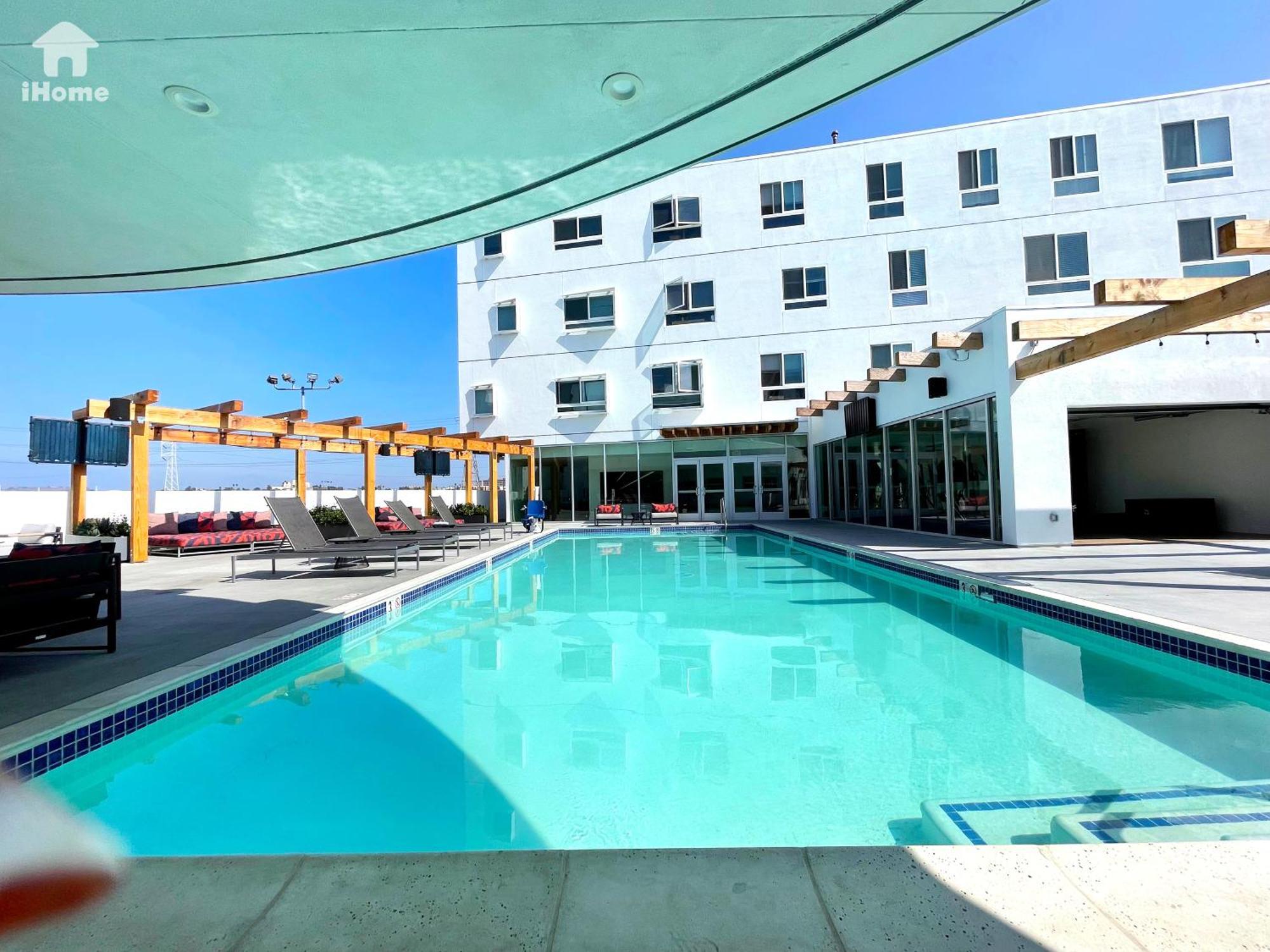 Perfect Apt W Parking Gym Pool Wifi In Arts District Dtla Near Little Tokyo B4 로스앤젤레스 외부 사진